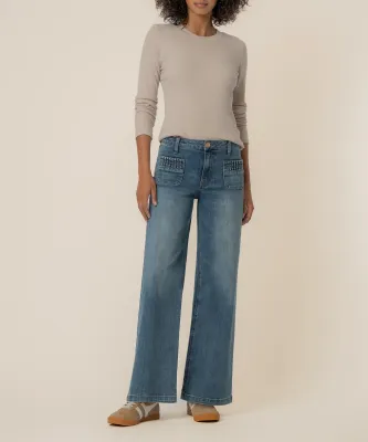 Kut From The Kloth Maya HR Wide Leg Affection