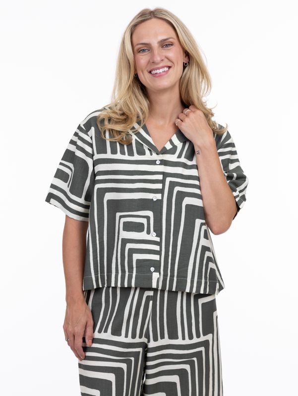 Shannon Passero Sunrise Shirt Adventure Olive