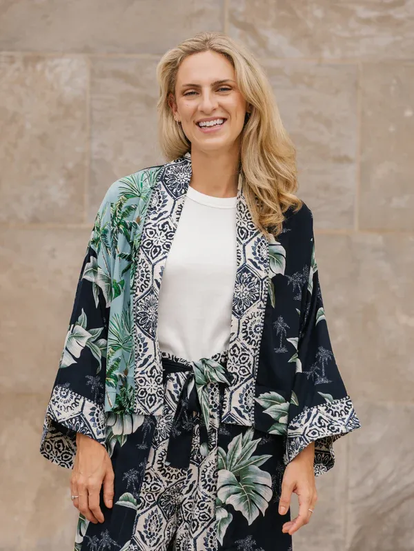 Shannon Passero Palm Cardigan One Size Shannon Passero Palm Cardigan One Size