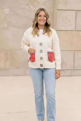 Shannon Passero Groove Flower Cardigan One Size Shannon Passero Groove Flower Cardigan One Size