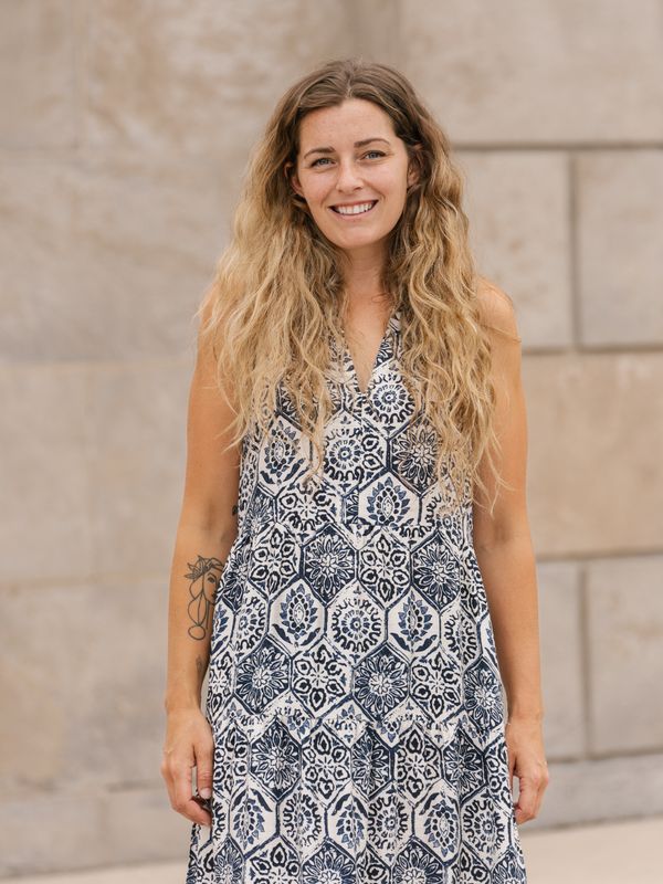 Shannon Passero Clara Dress Mosaic Print