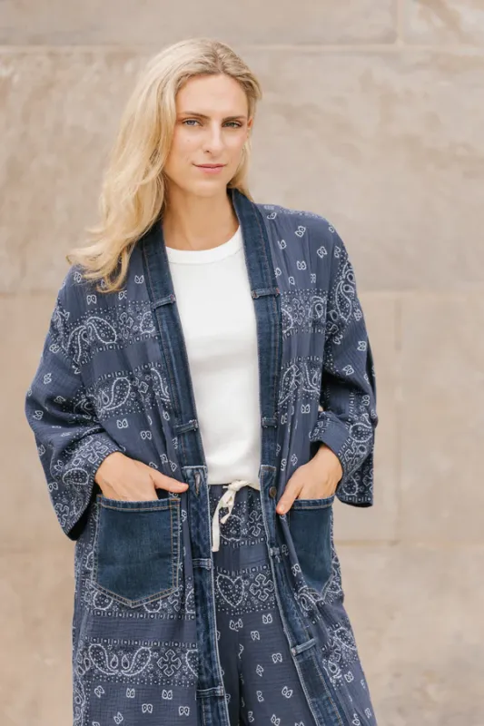 Shannon Passero Bandana Pant Navy