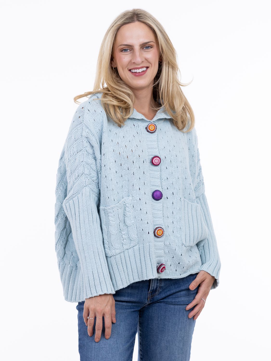 Shannon Passero Rome Cardigan Cloud Shannon Passero Rome Cardigan Cloud