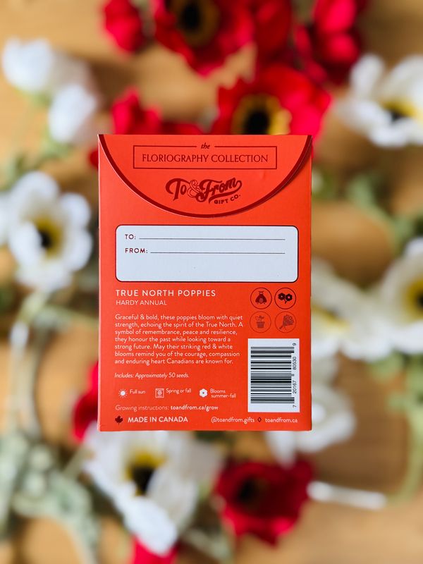 To &amp; From Gift Co. Seed Packets True North