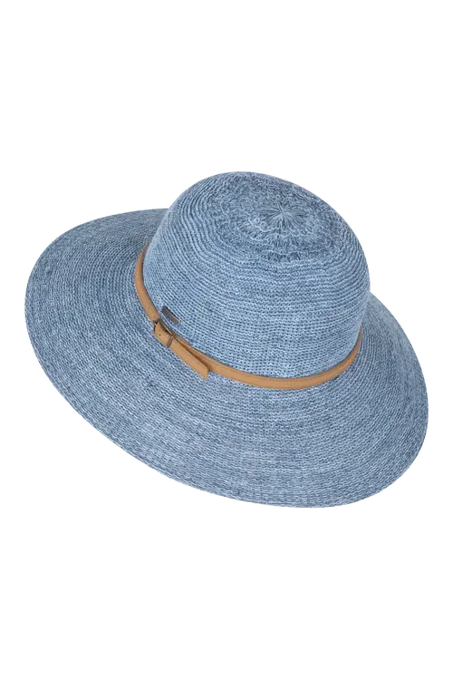 Kooringal Women's Leslie Wide Brim Hat Powder Blue