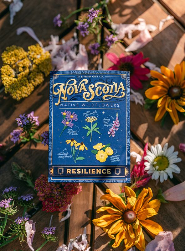 To &amp; From Gift Co. Seed Packets Nova Scotia Native Wildflowers