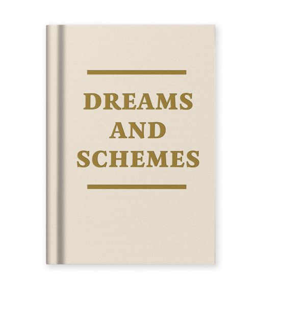 Ohh Deer Dreams and Schemes Hardbook Notebook