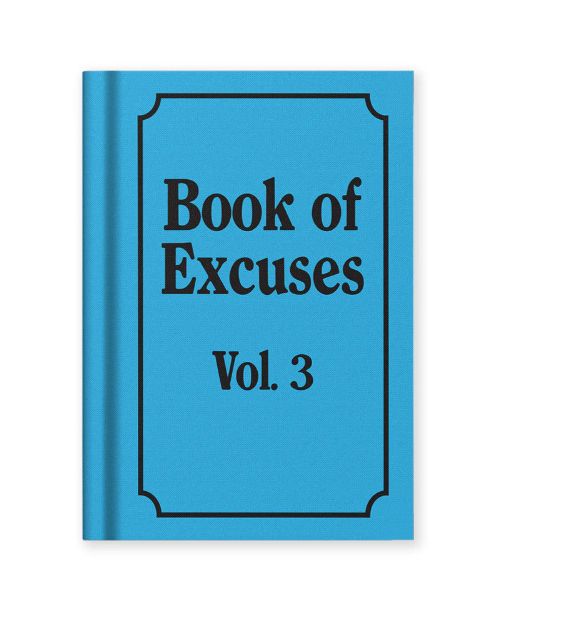 Ohh Deer Book of Excuses Hardbook Notebook