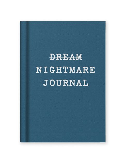 Ohh Deer Nightmare Journal Hardbook Notebook