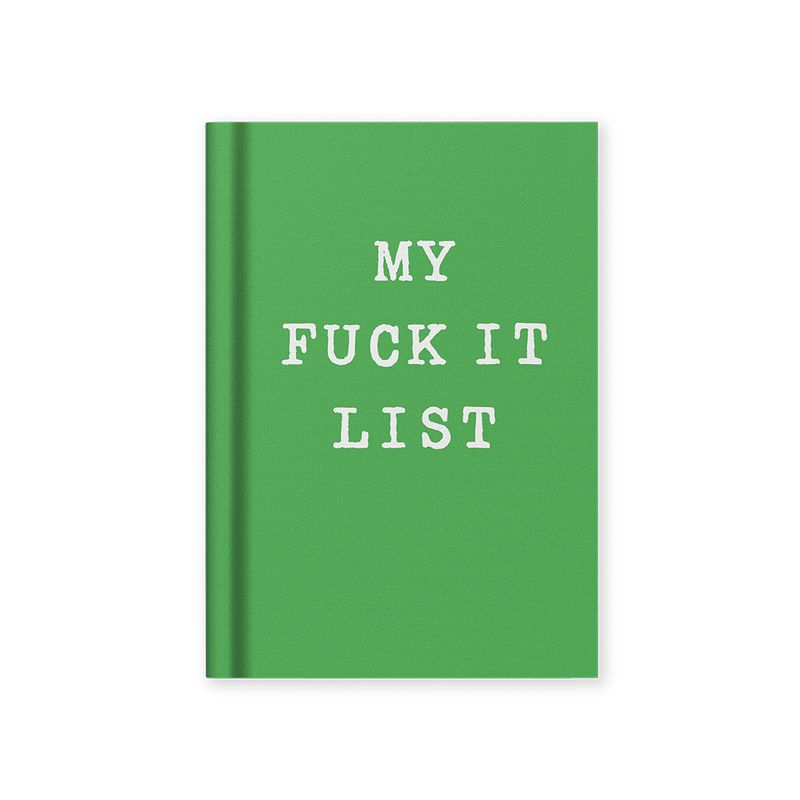 Ohh Deer My Fuck It List Hardbook Notebook