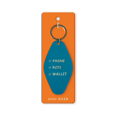 Ohh Deer Phone Keys Wallet Keyring