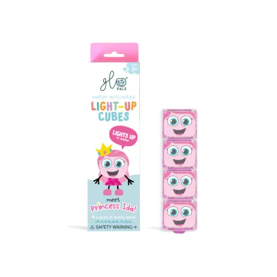 Glo Pals Light Up Cubes 4 pack Princess Ida