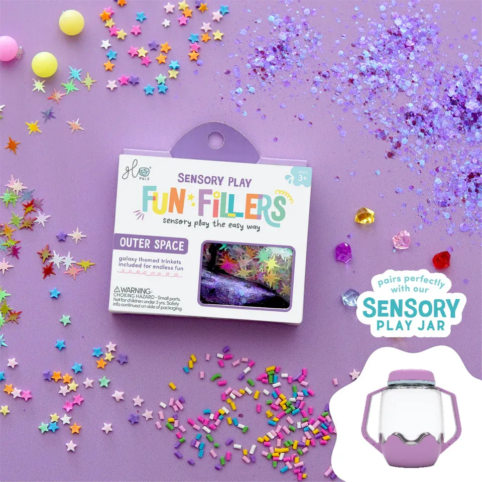 Glo Pals Sensory Play Fun Fillers Outer Space
