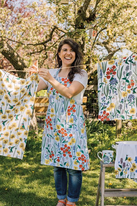 Danica Apron Chef Hummigbird