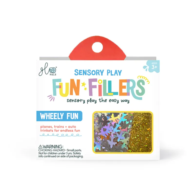 Glo Pals Sensory Play Fun Fillers Wheely Fun