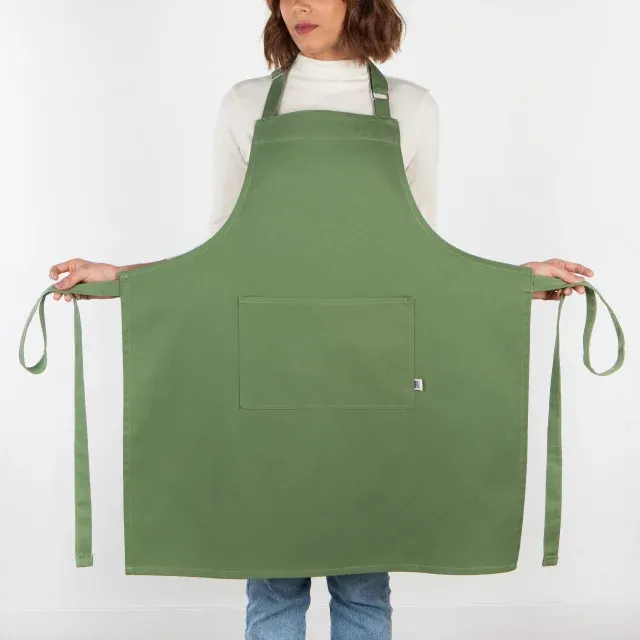 Danica Apron Chef Elm Green