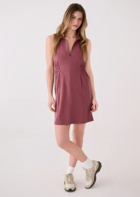 Lole Olivie Shirt Dress Mauveberry
