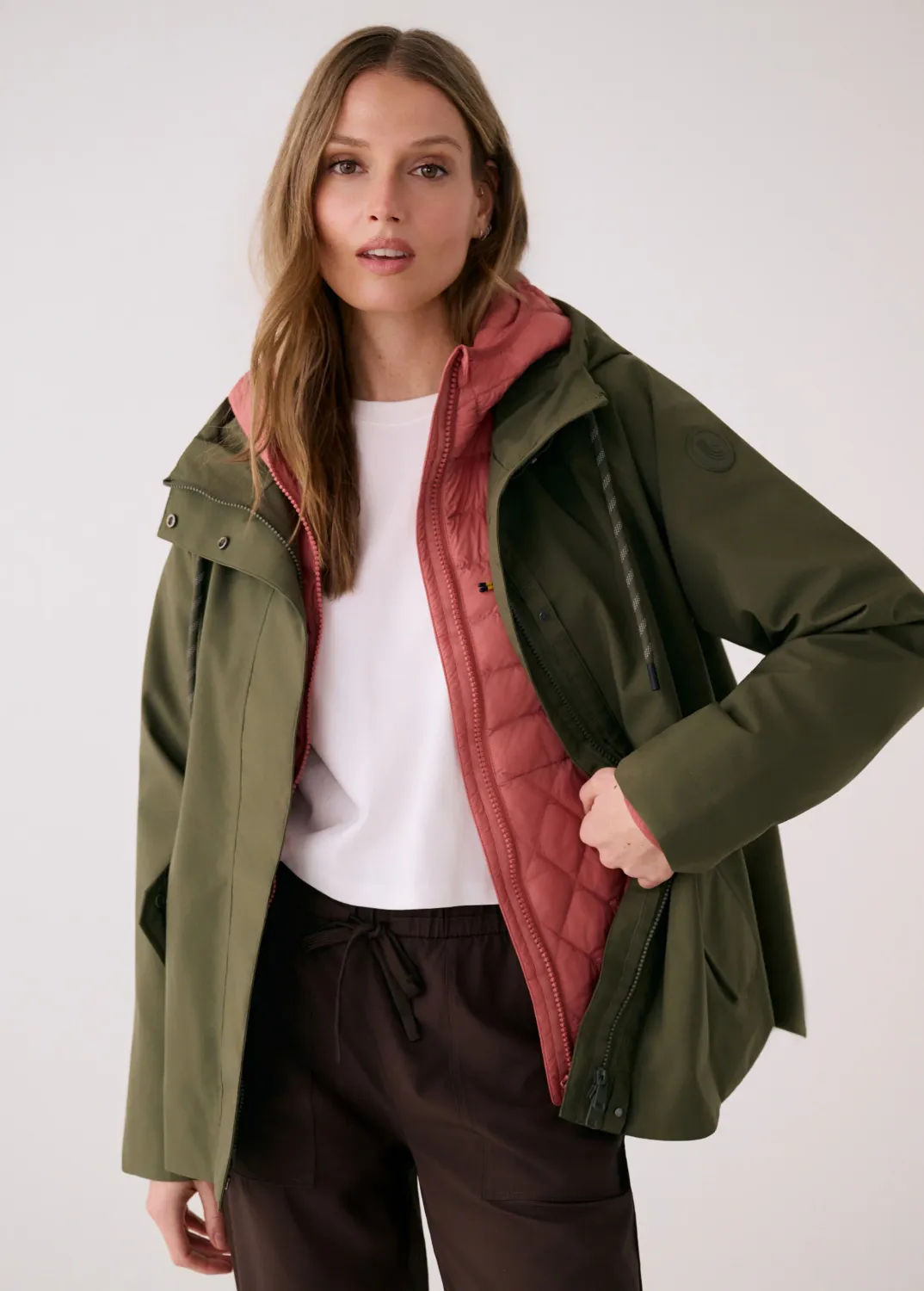 Lole Lachine Rain Jacket Moss