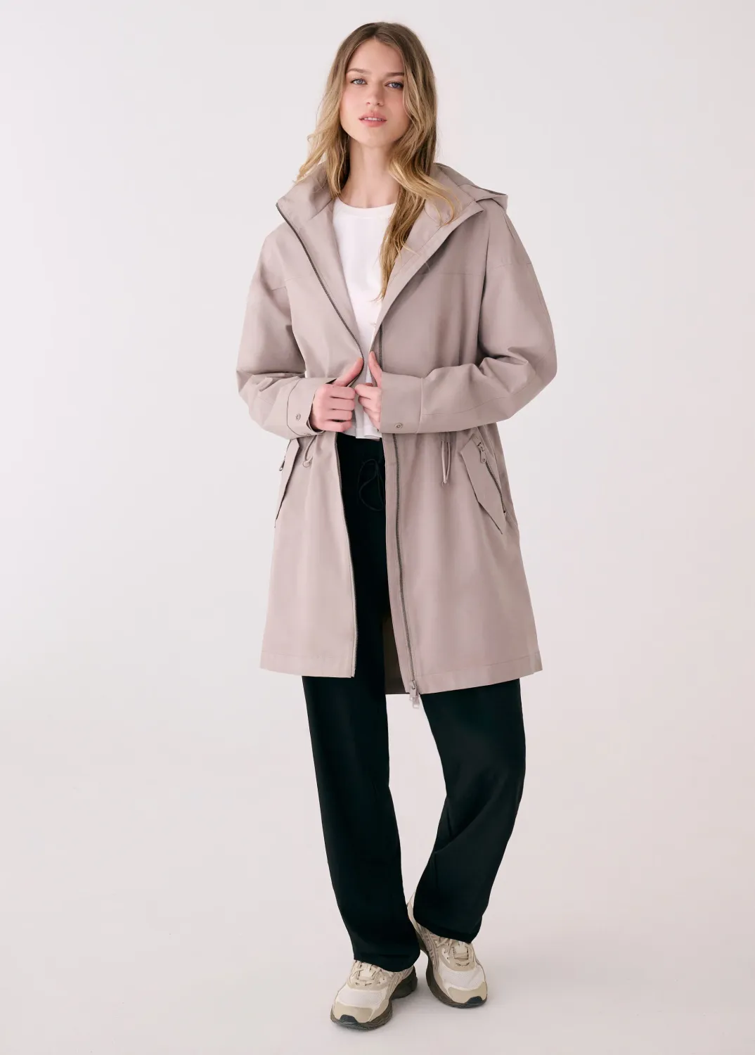 Lole Piper 2.0 Rain Jacket Pebble