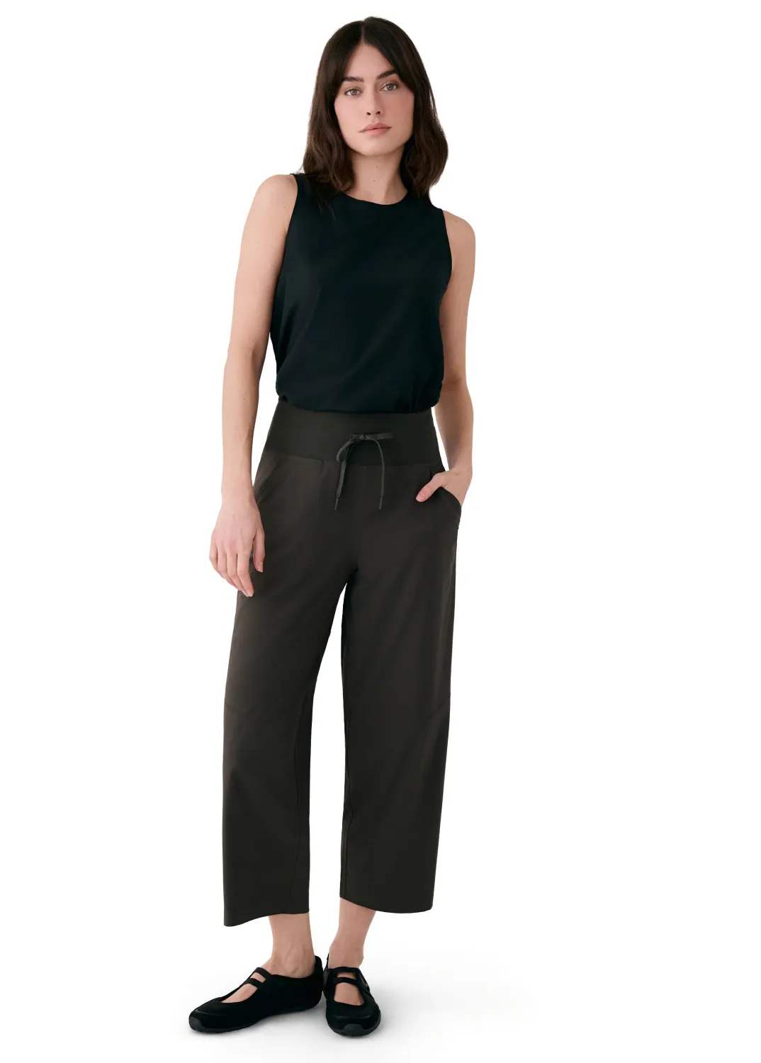 Lole Sofia Crop Pant Olive