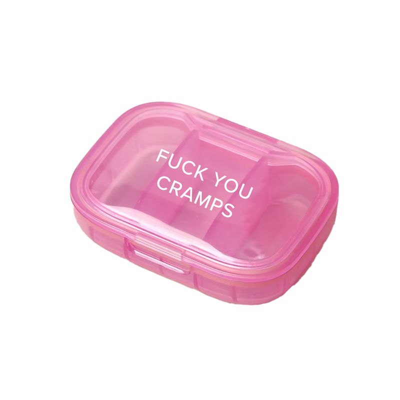 Classy Cards Pill Box Fuck You Cramps