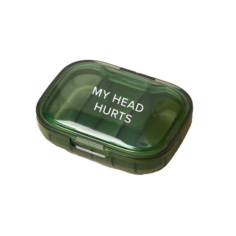 Classy Cards Pill Box My Head Hurts
