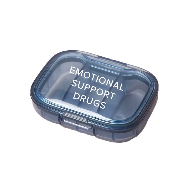 Classy Cards Pill Box Emotional Support Drugs