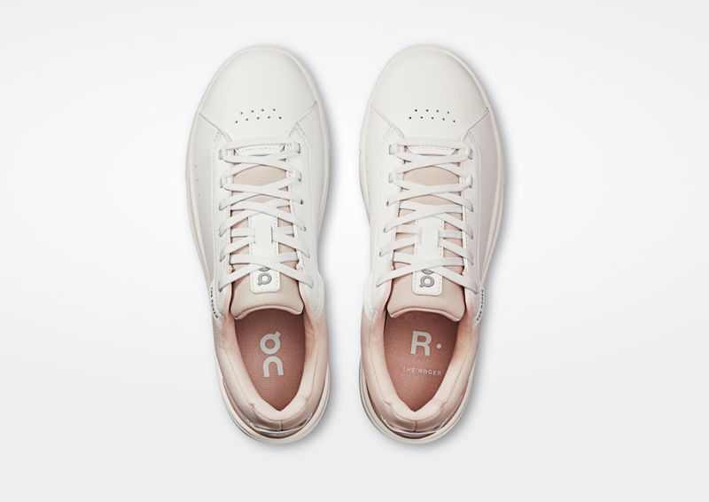 On The Roger Advantage Women White/Rosehip