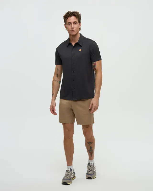 Ten Tree M Hawthorn Shirt Meteorite Black Heather