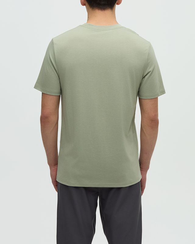 Ten Tree M Retro Treeline T-Shirt Light Moss/Tidal