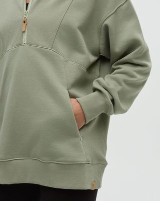 Ten Tree W Finalyson 1/4 Zip Light Moss