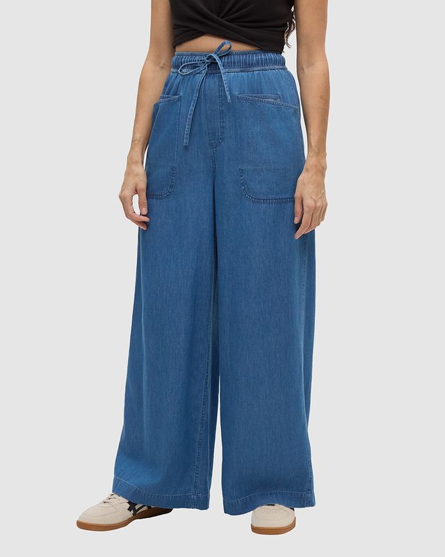 Ten Tree W Crestwood Pant Mid Wash