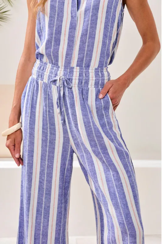 Tribal Wear 2 Ways Wide Leg Pant Marina
