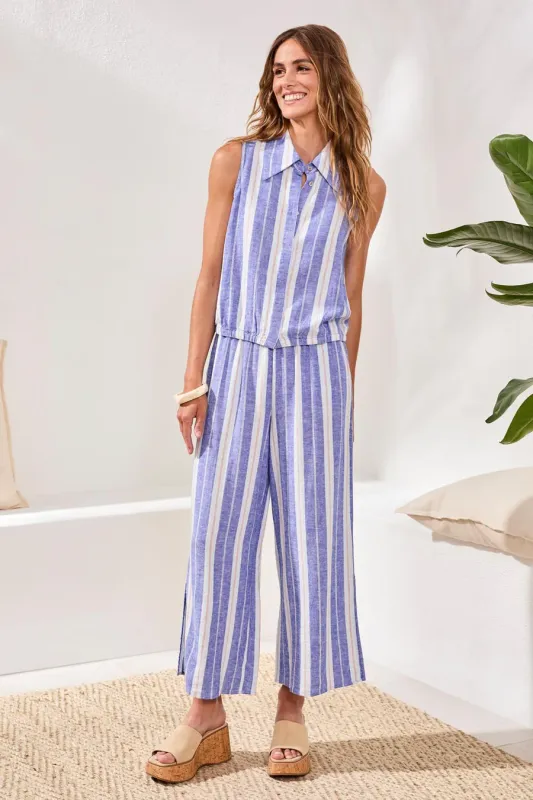 Tribal Hidden Placket Shirt Marina