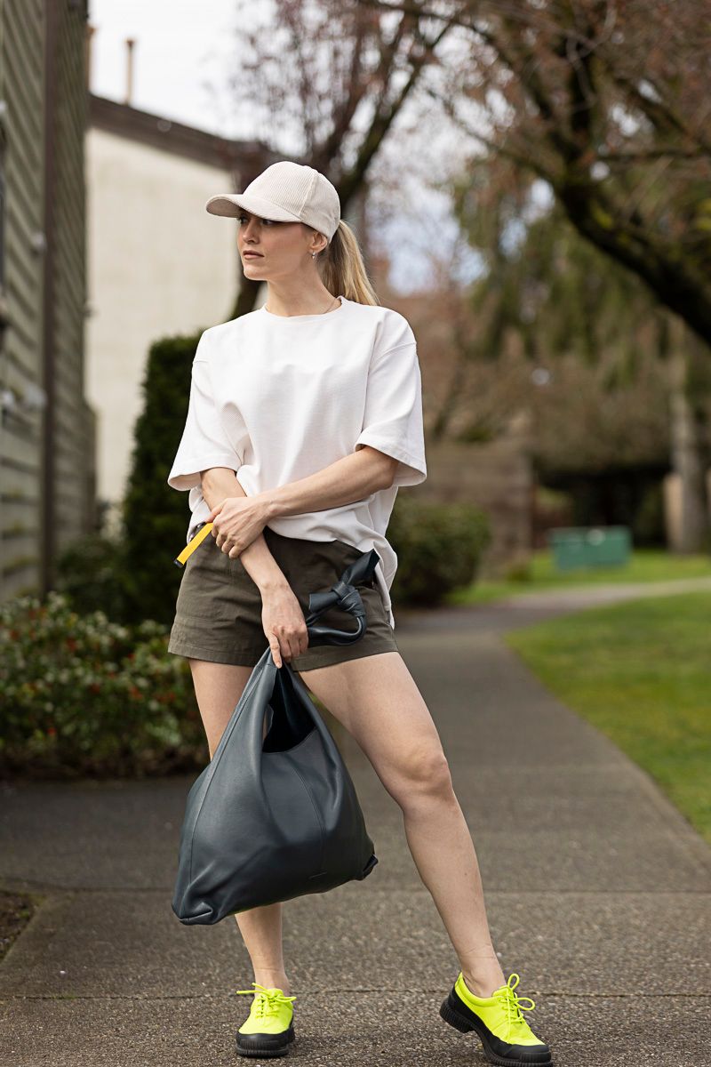 RISA Knot Tote Leather Moonlight Blue