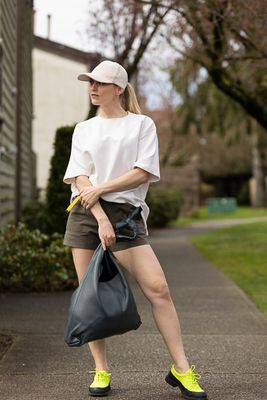 RISA Knot Tote Leather Moonlight Blue