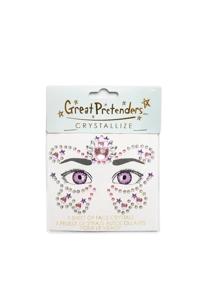 Great Pretenders Face Crystals Butterfly Princess Set