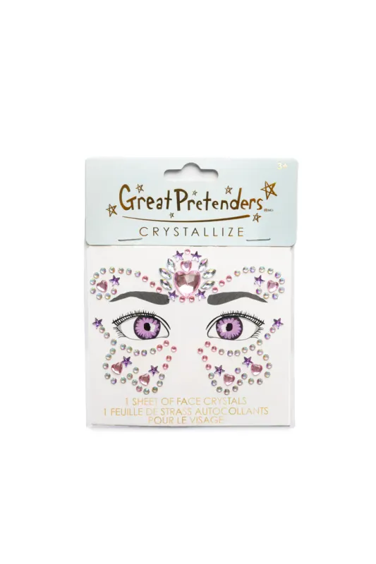 Great Pretenders Face Crystals Butterfly Princess Set