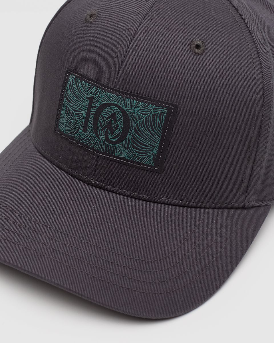 Ten Tree Amazon Patch Elevation Hat Graphite/Tidal Teal Ten Tree Amazon Patch Elevation Hat Graphite/Tidal Teal
