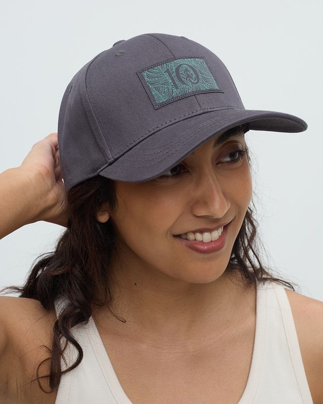 Ten Tree Amazon Patch Elevation Hat Graphite/Tidal Teal
