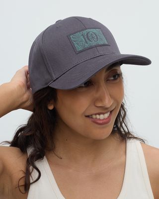 Ten Tree Amazon Patch Elevation Hat Graphite/Tidal Teal