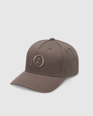 Ten Tree Logo Cork Brim Altitude Hat Timber