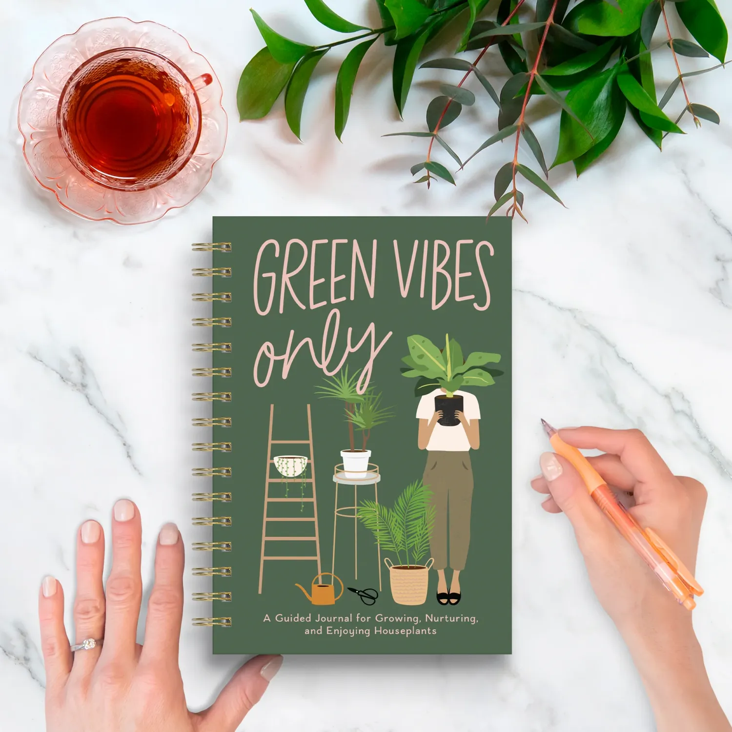 Studio OH! Green Vibes Only Journal