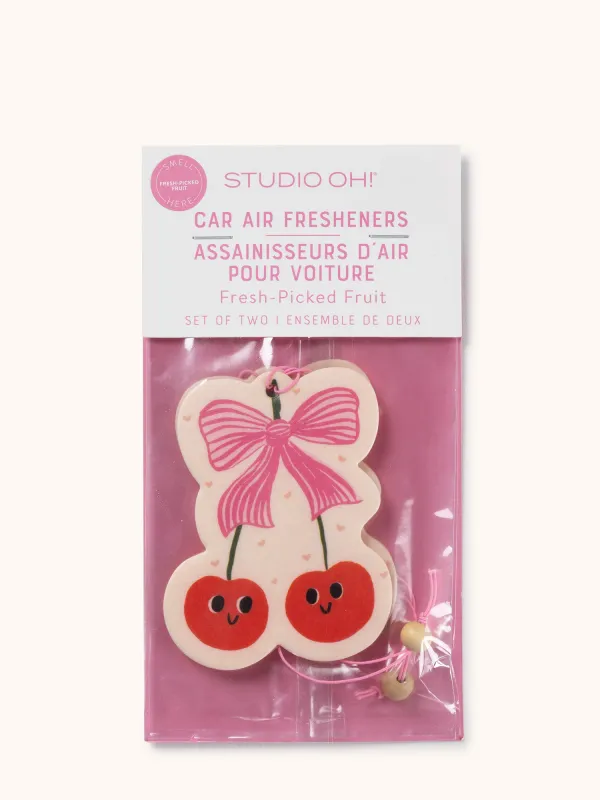 Studio OH! Sweetest Cherry Car Air Freshener