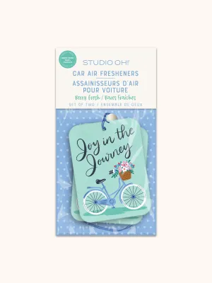 Studio OH! Joy in The Journey Car Air Freshener