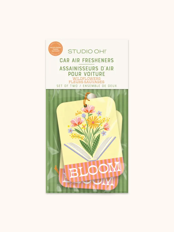 Studio OH! Blooming Book Car Air Freshener