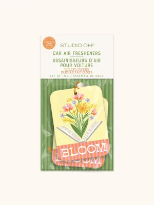 Studio OH! Blooming Book Car Air Freshener