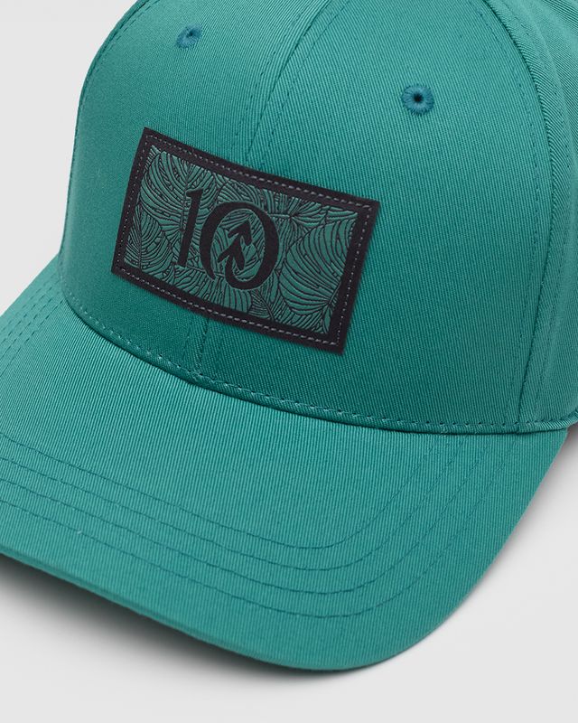 Ten Tree Amazon Patch Elevation Hat Tidal Teal/Graphite Ten Tree Amazon Patch Elevation Hat Tidal Teal/Graphite