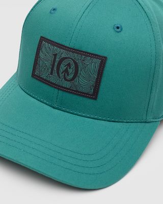 Ten Tree Amazon Patch Elevation Hat Tidal Teal/Graphite Ten Tree Amazon Patch Elevation Hat Tidal Teal/Graphite