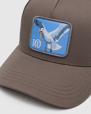 Ten Tree Lake Logo Life Altitude Hat Timber/Seagull